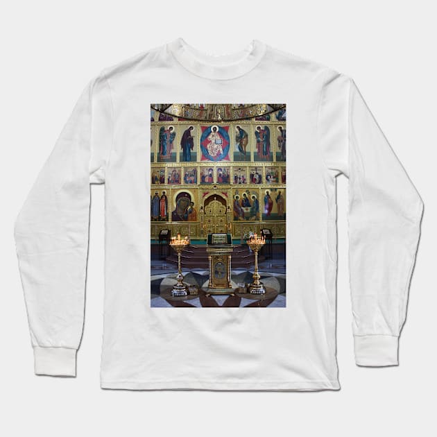 Iconostasis Long Sleeve T-Shirt by IgorPozdnyakov